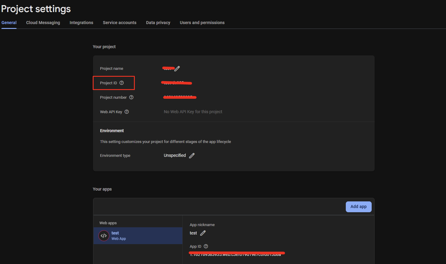 Firebase Project Example