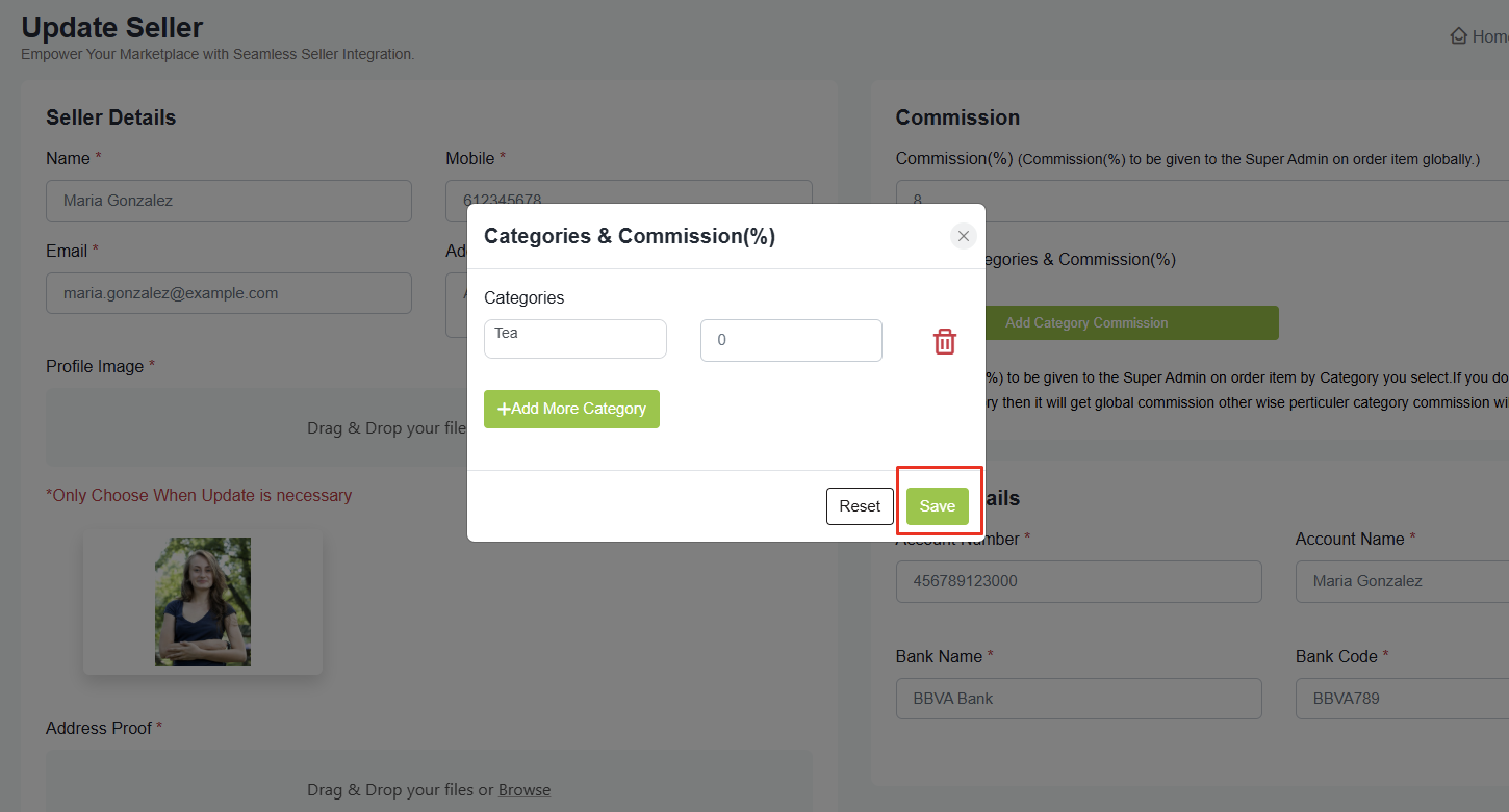 Seller Registration
