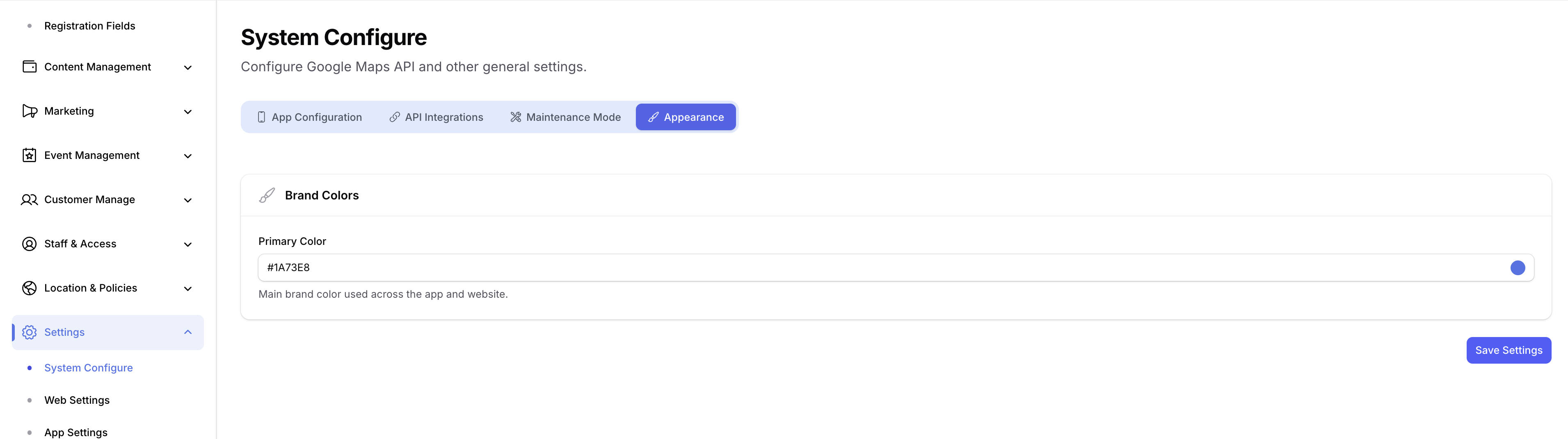 Change Theme Color