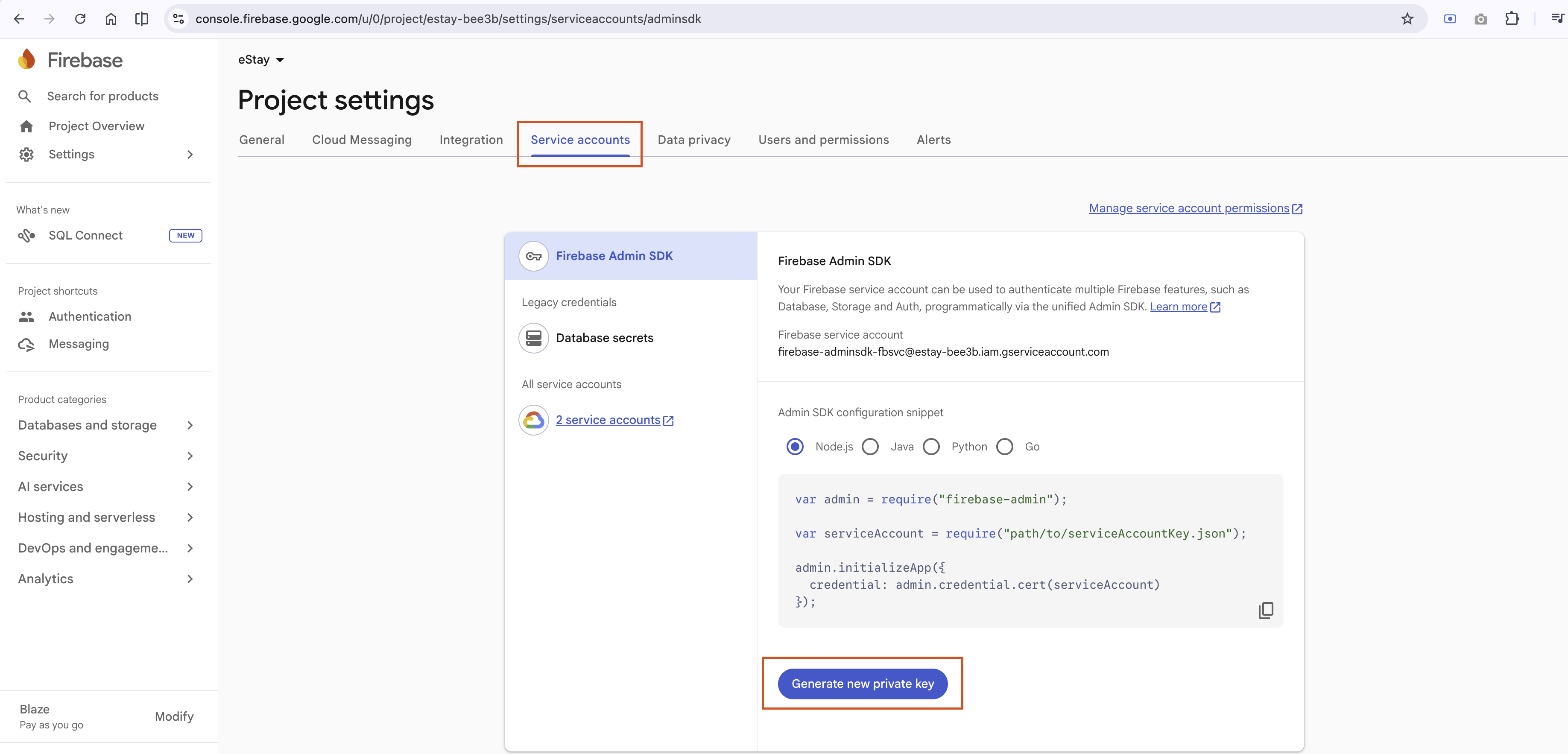 Notification Settings Page