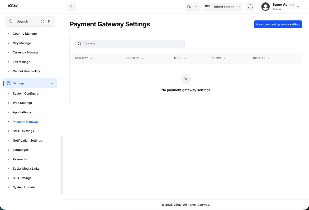 Payment Gateway List