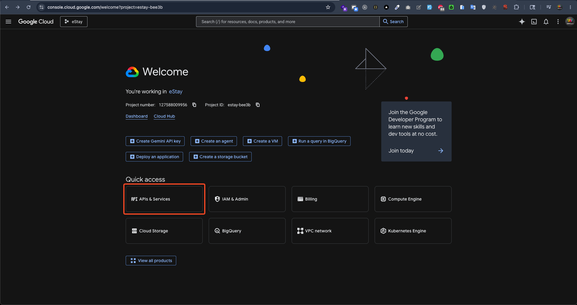 GCP Console