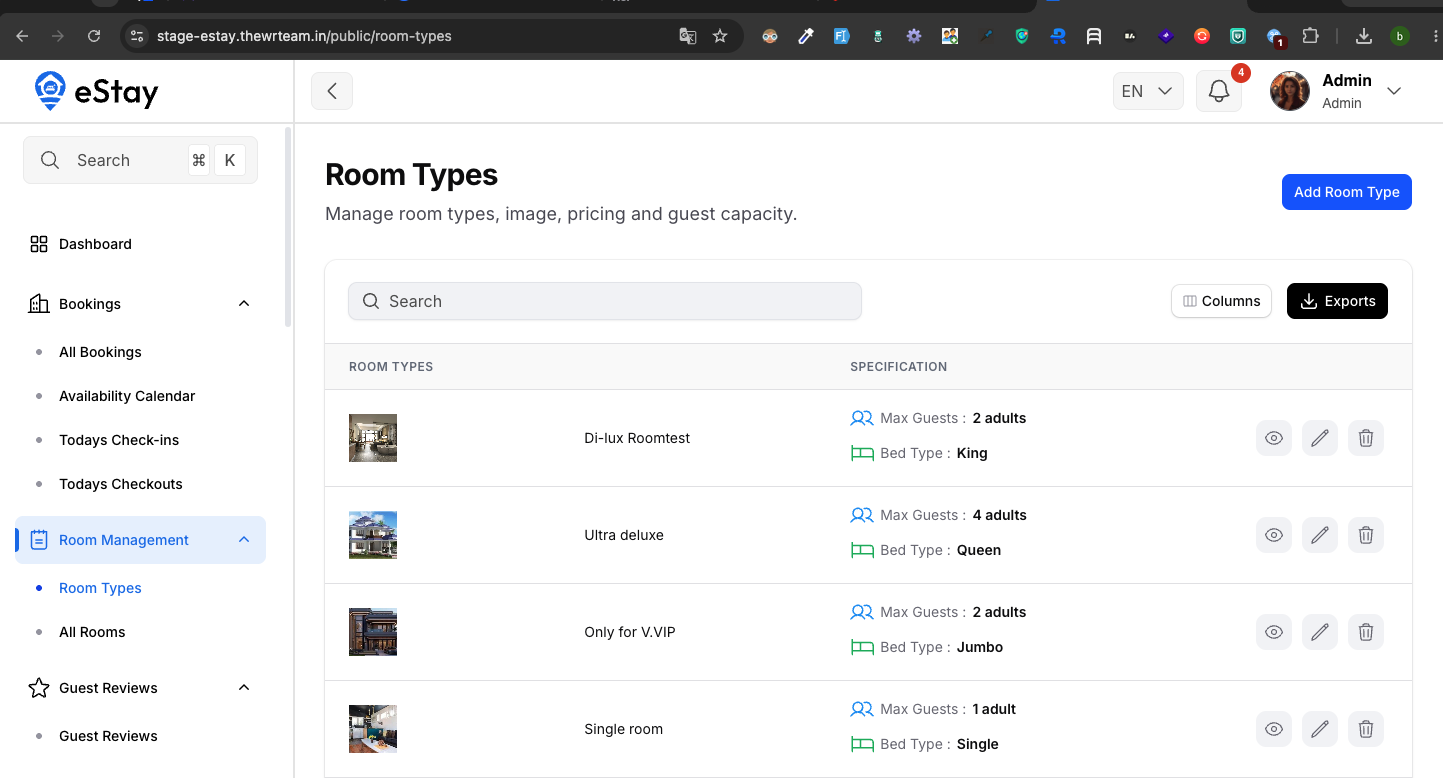 Room Types