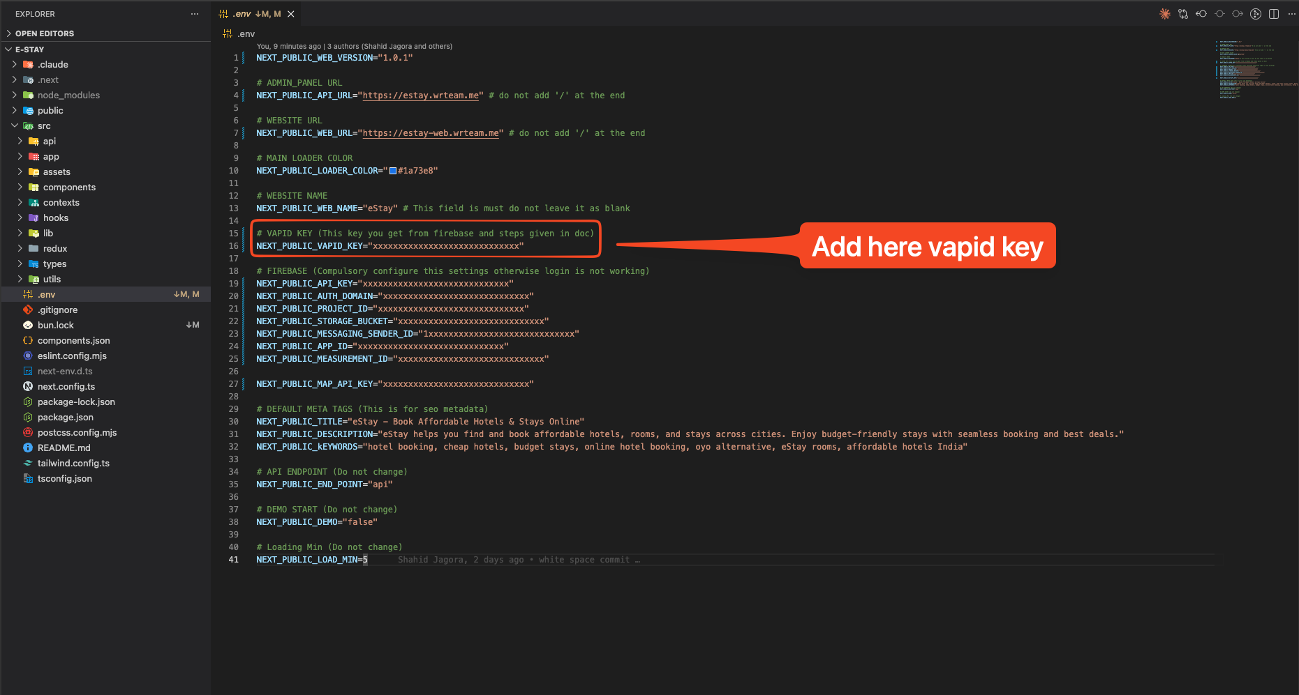VAPID Key