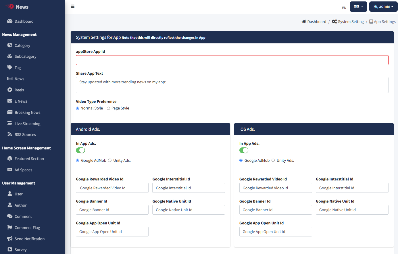 AdMob Setup 8