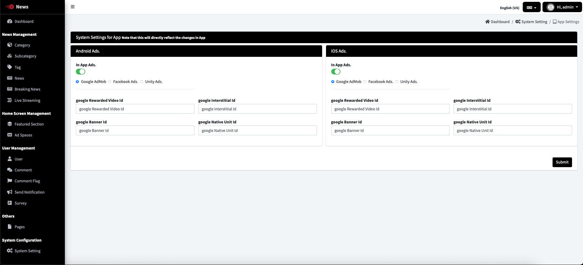 AdMob Setup 8