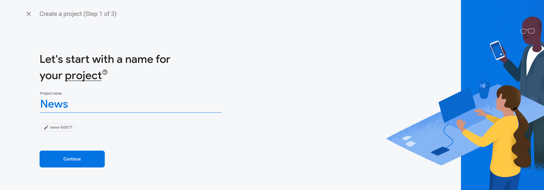 Create Firebase Project