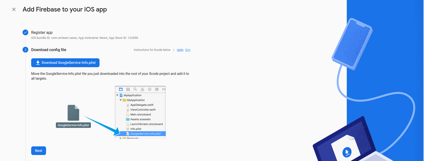 Download iOS Config