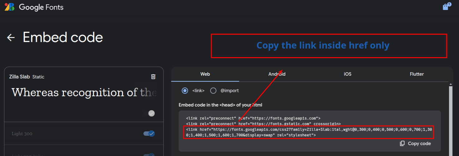 google-fonts