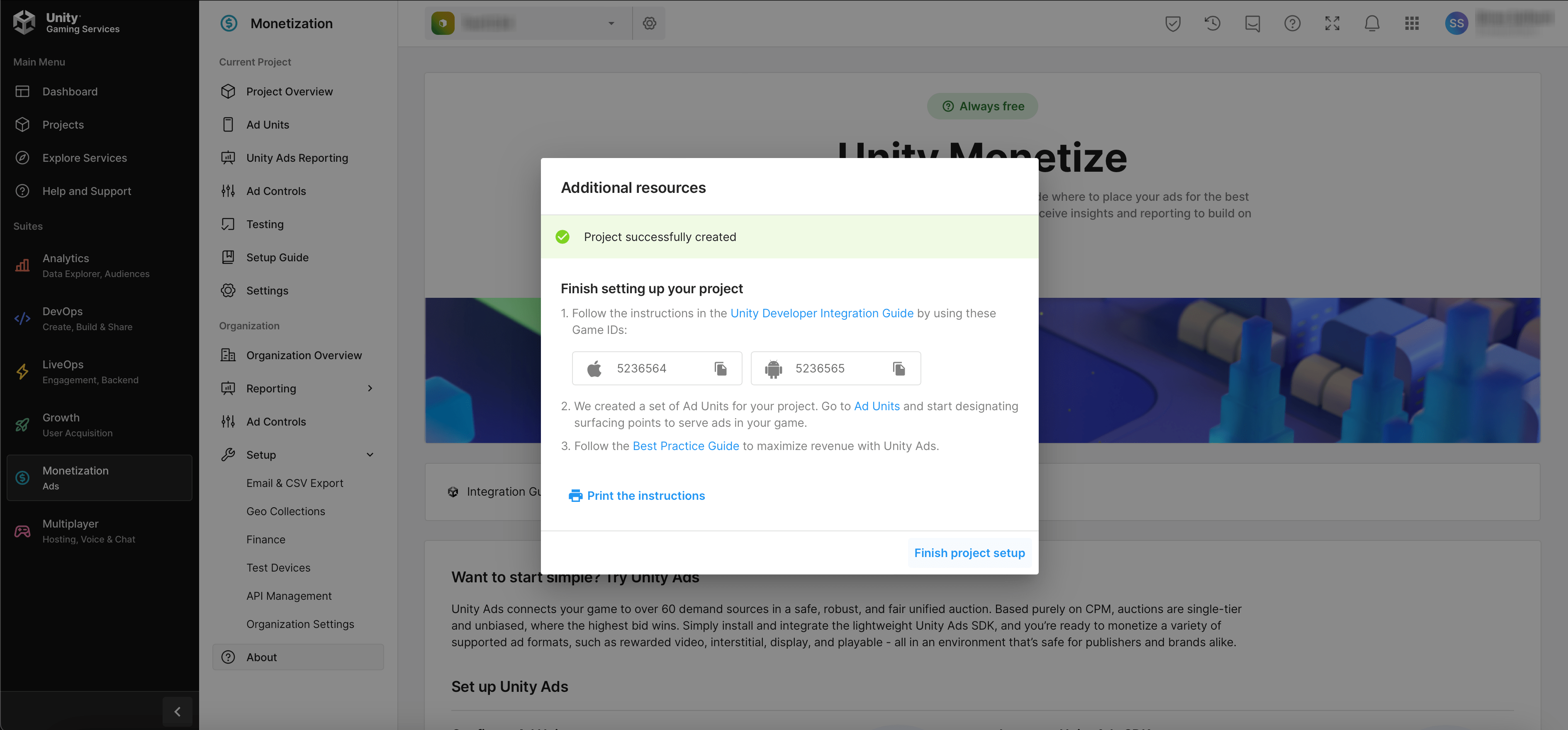 Unity Setup 5
